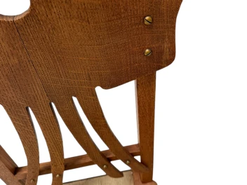 Chambre D'Artisan Chair by Gustave Serrurier-Bovy, 1895